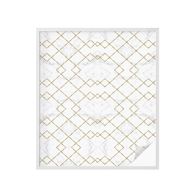 Zatmavovací fólie na okna Geometrické linie