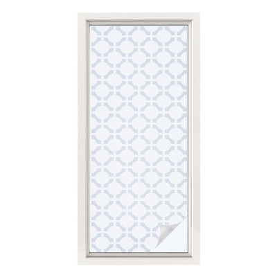 Protisluneční fólie na okna Geometrická elegance