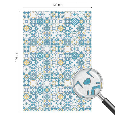 Dekorativní mléčná fólie na sklo Mozaikové vzory