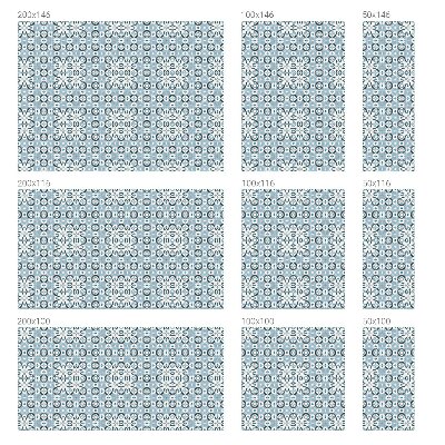 Neprůhledná fólie na sklo dveří Geometrické vzory