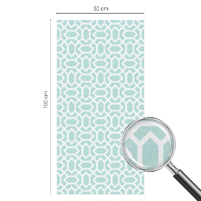 Privátní fólie na okno vitráž Geometrické vzory