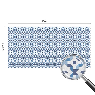 Neprůhledná fólie na sklo dveří Harmonický vzor