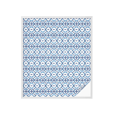 Neprůhledná fólie na sklo dveří Harmonický vzor