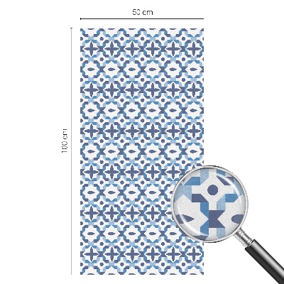 Neprůhledná fólie na sklo dveří Harmonický vzor