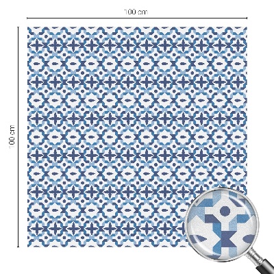 Neprůhledná fólie na sklo dveří Harmonický vzor