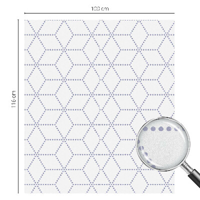 Zatmavovací fólie na okna Fialové kosočtverce