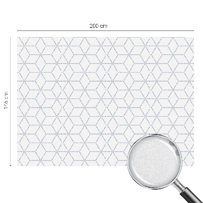 Zatmavovací fólie na okna Fialové kosočtverce