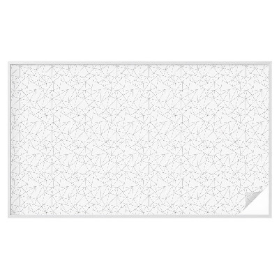 Privátní fólie na okno vitráž Geometrické vzory