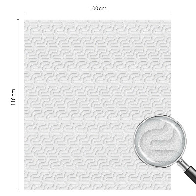 Neprůhledná fólie na sklo dveří Minimalistický design