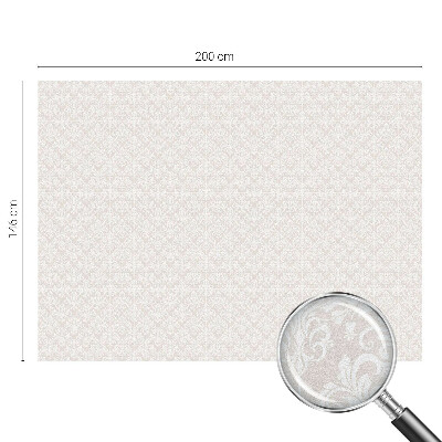 Neprůhledná fólie na sklo dveří Rostlinná ozdoba