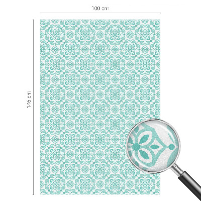 Dekorativní mléčná fólie na sklo Klasický vzor