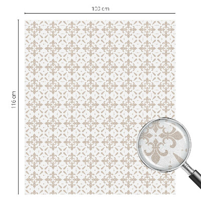 Privátní fólie na okno vitráž Elegantní vzory