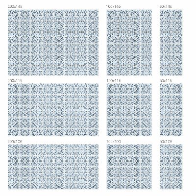 Protisluneční fólie na okna Květinové ornamenty