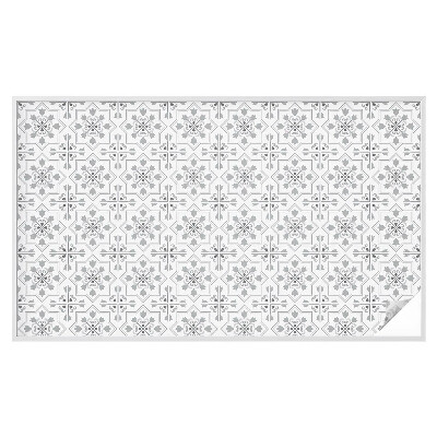 Privátní fólie na okno vitráž Symetrické ornamenty