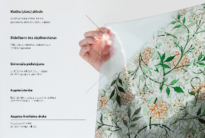 Privátní fólie na okno vitráž Symetrické ornamenty