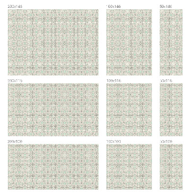 Protisluneční fólie na okna Květinové dlaždice