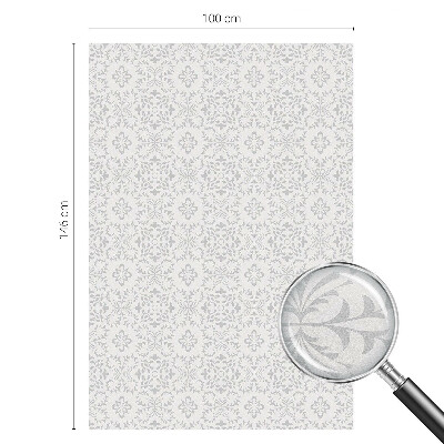 Neprůhledná fólie na sklo dveří Rostlinné ozdoby