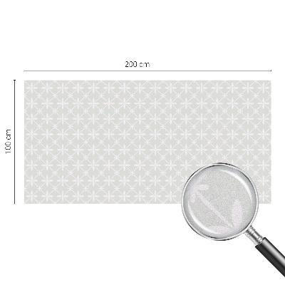 Zatmavovací fólie na okna Květinová symetrie