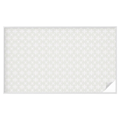 Zatmavovací fólie na okna Květinová symetrie