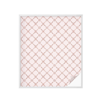 Privátní fólie na okno vitráž Květinové vzory