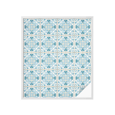 Zatmavovací fólie na okna Květinové dlaždice