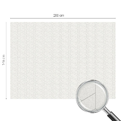 Protisluneční fólie na okna Geometrický cop