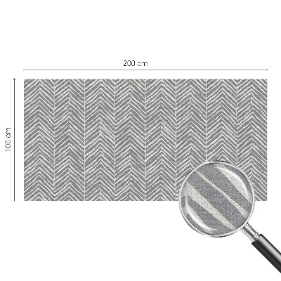 Neprůhledná fólie na sklo dveří Cikcakový vzor