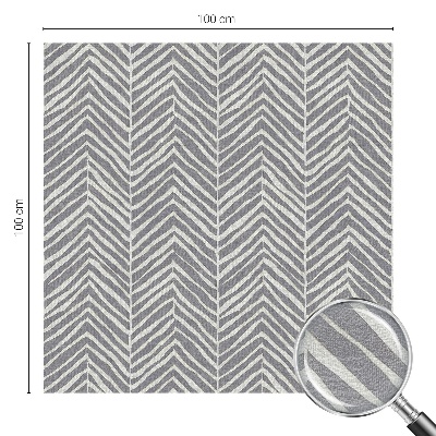 Neprůhledná fólie na sklo dveří Cikcakový vzor