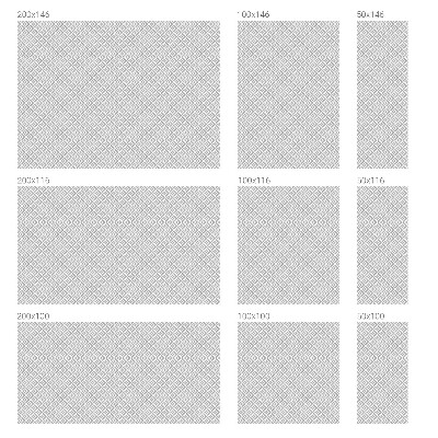 Neprůhledná fólie na sklo dveří Geometrický motiv