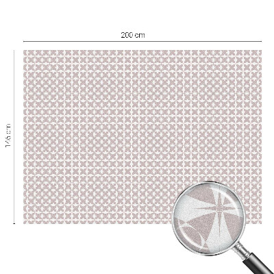 Neprůhledná fólie na sklo dveří Geometrie harmonie