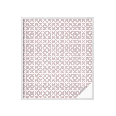 Neprůhledná fólie na sklo dveří Geometrie harmonie