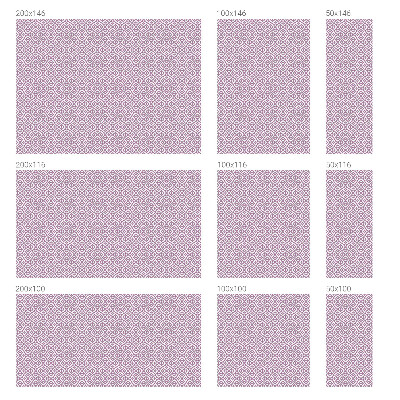 Privátní fólie na okno vitráž Fialové tvary