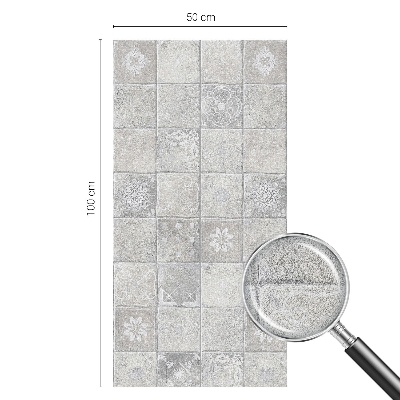 Dekorativní mléčná fólie na sklo Dekorativní keramika