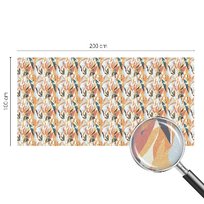 Privátní fólie na okno vitráž Botanická energie