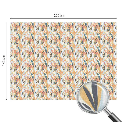 Privátní fólie na okno vitráž Botanická energie