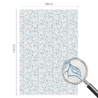 Protisluneční fólie na okna Citronový vzor