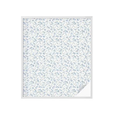 Protisluneční fólie na okna Citronový vzor