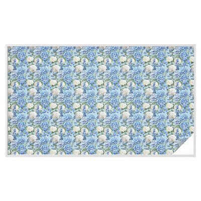 Dekorativní mléčná fólie na sklo Květinové kouzlo