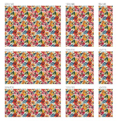 Zatmavovací fólie na okna Květinová exploze