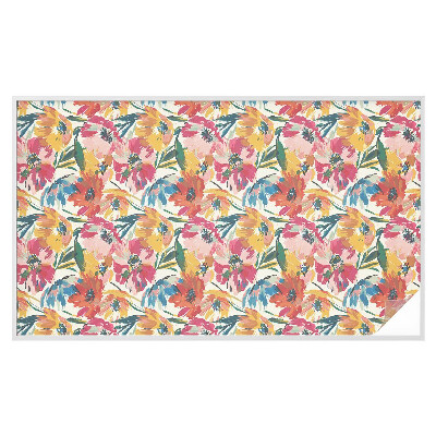 Zatmavovací fólie na okna Květinová exploze