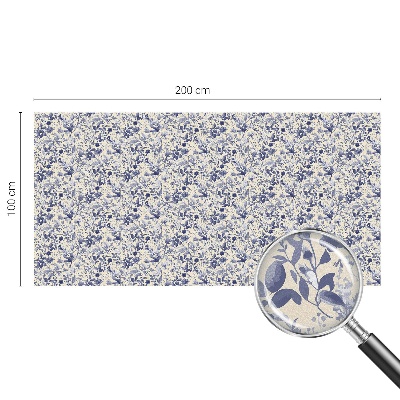 Protisluneční fólie na okna Květinová symetrie