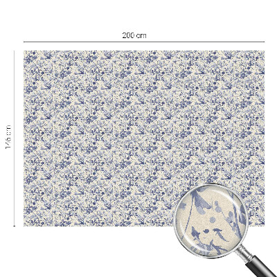 Protisluneční fólie na okna Květinová symetrie