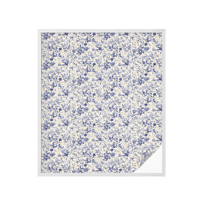 Protisluneční fólie na okna Květinová symetrie