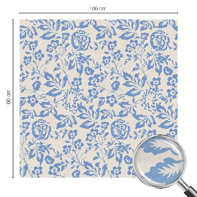 Zatmavovací fólie na okna Květiny listy