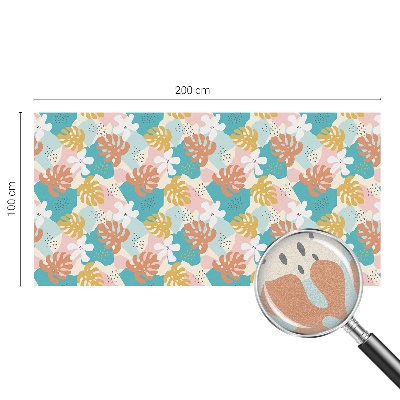 Privátní fólie na okno vitráž Exotická příroda