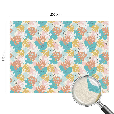 Privátní fólie na okno vitráž Exotická příroda