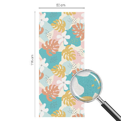 Privátní fólie na okno vitráž Exotická příroda