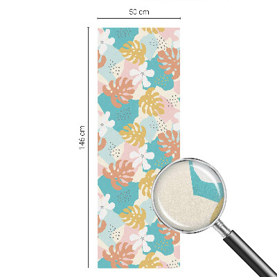 Privátní fólie na okno vitráž Exotická příroda