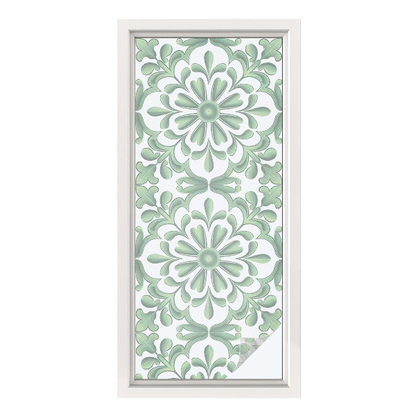 Zatmavovací fólie na okna Zelené listy