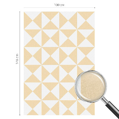 Zatmavovací fólie na okna Geometrické trojúhelníky